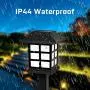 Otdair Solar Path Lights Outdoor - Waterproof LED Solar Pathway Lights Outdoor for Yard, Garden, Path, Landscape, Patio, Walkway, 12 Pack