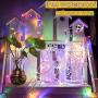 Fairy Lights Multicolor Outdoor String - Lights 80Ft 200 LED Christmas tree Lights,Room Lights Color Changing White Christmas Light,Fairy Lights with Remote&Timer for Easter Pastel,Party,Wedding
