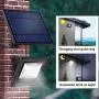 Solar Powered Lights Outdoor, Awanber Bright White Light IP65 Waterproof Auto Dusk to Dawn 350° Adjustable Solar Security Flood Lights for Barn, Garden, Garage, Pathway, Yard, Patio, Lawn, Balcony Solar Powered Lights Outdoor, Awanber Bright White Light IP65 Waterproof Auto Dusk to Dawn 350° Adjustable Solar Security Flood Lights for Barn, Garden, Garage, Pathway, Yard, Patio, Lawn, Balcony