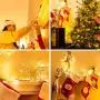 2 Pack LED String Light, Mini Battery Operated/Powered String Light with Copper Wire Decoration for Bedroom Christmas Wedding Party ,3AA Battery Opearted (Warm White)