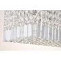 A1A9 Modern Crystal Chandelier Lighting, Luxury Rectangle Raindrop Elegant Ceiling Light Chrome Flush Mount LED Pendant Lights Fixture for Livingroom, Dining Room, Foyer, Stairway, Lounge, Bar, Club A1A9 Modern Crystal Chandelier Lighting, Luxury Rectangle Raindrop Elegant Ceiling Light Chrome Flush Mount LED Pendant Lights Fixture for Livingroom, Dining Room, Foyer, Stairway, Lounge, Bar, Club