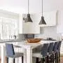 Zeyu Pendant Light Oil Rubbed Bronze, 1-Light Farmhouse Hanging Light for Kitchen Island, ZY26-M1L ORB