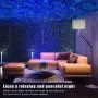 Swonuk Ocean Wave Projector Star Night Light,Color Changing Music Player Sleep Night Lamp for Kids Adults Nursery Bedroom Living Room