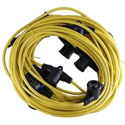 Construction String Lights 100ft Male Female End