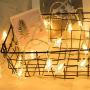 Koxly Star String Lights 49 Ft 100 LED 8 Modes Plug in Twinkle Light with Remote Control Fairy Lights for Bedroom Indoor Outdoor Christmas Xmas Tree Room Decor Warm White and Cool White