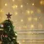 N/N Fairy Light 300 led Curtain lamp, Indoor Bedroom Garden, Christmas Wedding Party Wall Decoration Light Warm White N/N Fairy Light 300 led Curtain lamp, Indoor Bedroom Garden, Christmas Wedding Party Wall Decoration Light Warm White