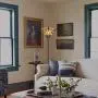 Tiffany Floor Lamp Enhance Home | Office Living Space, Handcrafted Floor Lamps for Living Room, Capulina Stained Glass Floor Lamp with a Classic Feel - Abstract Art Style (Tall: 69.3 x W13.8 inches)