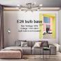 VINLUZ 10 Lights Modern Sputnik Chandelier Brushed Nickel Flush Mount Ceiling Light Contemporary Chandelier for Dining Room Living Room Kitchen