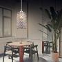 Modern Crystal Pendant Lighting Hanging Pendant Lighting Fixture Adjustable Ceiling Light for Kitchen Dining Room Bedroom Kitchen Island (Silver) Modern Crystal Pendant Lighting Hanging Pendant Lighting Fixture Adjustable Ceiling Light for Kitchen Dining Room Bedroom Kitchen Island (Silver)
