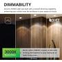 Sunco Lighting 10 Pack PAR30 LED Bulb, 11W=75W, Dimmable, 3000K Warm White, 850 LM, E26 Base, Indoor/Outdoor Spotlight, Waterproof - UL & Energy Star