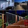 ANJAYLIA 66ft 200 LED Rope Lights Outdoor, Waterproof String Lights Plug in with Remote Control for Christmas Porch Deck Garden Party, White