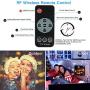 Snowfall LED Light Projector, Christmas Rotating Snowflake Projector Lamp with Remote Control, IP65 Waterproof White Snow for Decoration Lighting on Halloween Holiday Birthday Wedding Party