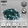 Cool White Christmas Mini String Light Set, 50 LED Lights, 25 ft Indoor/Outdoor LED White Christmas Lights Outdoor Tree Lights Christmas String Lights Wedding Party Decorations