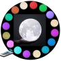 Moon Lamp Large 6inch, 7inch,9inch,10in,11in and 12in Moon Light Ball for Bedroom,Luna Lamp with16 Colors LED.