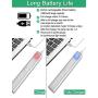 LED Closet Light Motion Activated - 30 LED Under Cabinet Lights Rechargeable with Remote Control,Stick-on Anywhere Wireless Motion Sensor Lights for Hallway Cabinet Stairway Wardrobe Kitchen (3 Pack)