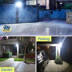 Motion Sensor Led Flood Lights 50w 4000LM Outdoor Security Floodlights IP66 Waterproof Auto ON/Off Lamp for Garage Billboard Warehouse Stairs with a US 3-Plug 6500K AC86-265V