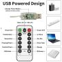 Christmas Tree Decorations Firework Lights, USB Powered Starburst String Lights 480 LED Copper Wire Fairy Lights with 8 Modes and Remote Control Hanging Lights for Holiday Decor (Battery Not Included)