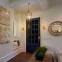 KSANA Gold Chandelier, 4-Light Gold Pendant Light with Adjustable Framework for Kitchen, Dining Room, 14'' W x 28.3'' H