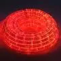 PERSIK 18 Feet RED Rope Light for Indoor and Outdoor use - Pack of 2 (Total 36 Feet Length)