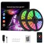 40feet Bluetooth LED Strip Lights,Superbright Smart Strip Light Music to Sync 360pcs Phone App Controlled Color Changing Lights Music LED Strip Lights for Home TV Bedroom, LED Wireless Lights Strip