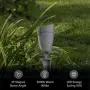 Taiva 12V LED Low Voltage Landscape Light, Aluminium Die-Cast Outdoor Spike Spot Light,Warm White Waterproof IP65,Pathway Stake Light,Outdoor Light for Yard Lawn Garden Tree (4 Pack)