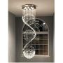 Chandelier Modern Crystal Raindrop Chandelier Lighting Flush Mount LED Ceiling Light Fixture Pendant Lamp for Dining Room Bathroom Bedroom Livingroom (Crystal chandeliers5)