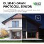 Sunco Lighting 6 Pack PAR30 LED Bulb, Dusk-to-Dawn Photocell Sensor, 11W=75W, 2700K Soft White, 850 LM, Waterproof, Auto On/Off Outdoor Security Spotlight - UL