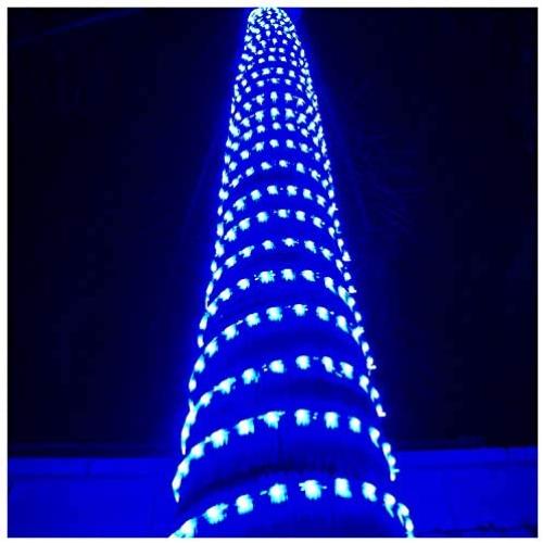 Russell Decor LED Rope Lights Festival Holiday Party Seasonal Christmas Decoration 30ft - 200ft Customized Available (Blue, 10)