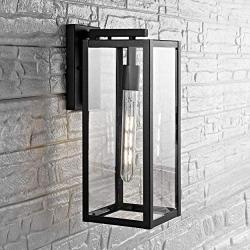 Safavieh PLT4007A Lighting Welson Black Wall (LED Bulb Included) Outdoor Lantern