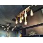 SUSUO Lighting Retro 6 Lamp Hemp Rope Chandelier Twisted Flaxen Rope Country Style Pendant Lights (#1)