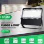 LEDMO 240W LED Stadium Light with Photocell, Dusk to Dwan Outdoor LED Flood Light 5000K Super Bright Daylight White