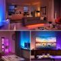 Inscrok 16.4ft LED Light Strips 5050 RGB Waterproof LED Strip Lights for Bedroom，Aesthetic Room Decor, Home Decorations