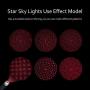 Romantic Auto Roof USB Star Lights with Mini Disco Light, Aevdor USB Night Lights, Flexible Atmosphere Decorations Lamp for Bedroom, Car, Party, Ceiling and More- Plug and Play
