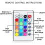 USB LED Strip Lights with Remote Control and 5050 RGB,6.56FT/2M, Flexible Color,USB 5V Power Supply,DIY.