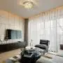 SOTTAE Elegant Mini Style 2 Lights Hallway Living Room Dining Room Kitchen Ceiling Light Fixtures Modern Crystal Chandelier, Crystal Ceiling Light(D9.8, H5.3)