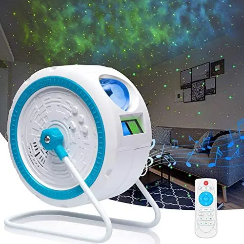 Star Projector, SUPIPRO Galaxy Projector with Nebula Star Night Light Projector Built-in Speaker for Kids Bedroom Home Theatre Game Rooms Valentines Day Parties Decoration Gift.