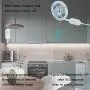 KXZM Motion Sensor Activated LED Strip Light Natural White 4000-4500K, 6.6ft/2M USB Powered 5V Pir Sensor LED Night Light for Closet Light Bedroom Cabinet Stairs