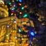 RECESKY C3 Bulbs Christmas String Lights with Timer - 50 LED 16.4ft Battery String Lights for Outdoor and Indoor, Fairy Lighting for Garden, Yard, Garland, House, Xmas Tree, Christmas Decorations