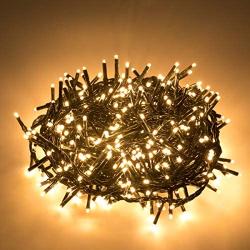 AWQ 500 LED 49ft Christmas Cluster Lights Christmas String Lights Decoration Lights for Christmas Home Garden Wedding Party Xmas Tree Bedroom Indoor Outdoor Decor