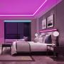 50FT LED Strip Lights,RGB LED Strip Lights,5050 Color Changing LED Lights Strip，Bluetooth led Strip Lights with App & Remote Control，Smart Music sync Led Lights for Bedroom Party Home Decoration