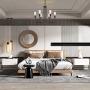 LUMAIXUN Chandelier Lighting 6 Light Sputnik Chandeliers Black Celing Hanging Light Fixure Famhouse Pendant Light for Dining Room