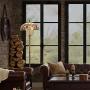 Capulina Hand-Crafted Tiffany Floor Pole Lamp Lights, Tiffany Floor Lamps for Reading, Floor Lamps Tiffany Style Shade, Stained Glass Floor Pole Lamps, Tiffany Standing Lamps (Tall: 70 x W14 inches)