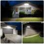 LEPOWER 2 Pack 28W LED Flood Light Outdoor, Switch Controlled LED Security Light, 3000LM Super Bright Exterior Lights with 2 Adjustable Head, 5500K, IP65 Waterproof for Garage, Yard, Patio