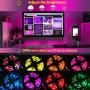 80ft/24m 5050 RGB LED Strip Lights, Bluetooth led Strip Light, Controlled via Smart app, Sync with Music, led Strips are Ideal Decoration for Home, Garden, bar and Party