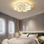 LAKIQ Modern LED Chandelier Fixture Acrylic Crystal Flush Mount Ceiling Lighting Flower Shape Close to Ceiling Lights for Living Room Dining Room Bedroom(Warm Light, 20.5) LAKIQ Modern LED Chandelier Fixture Acrylic Crystal Flush Mount Ceiling Lighting Flower Shape Close to Ceiling Lights for Living Room Dining Room Bedroom(Warm Light, 20.5)
