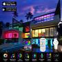 LED Strip Lights 65.6ft RGB LED Strip Lights SMD 5050 LED Lights,Music sync Color Changing Strip Lights with 40 Keys Remote+Bluetooth Controller Led Lights Strip for Home TV Party Decoration