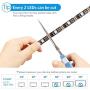 Cinlitek LED Strip Lights, LED TV Backlight 6.56ft for 40-60in Television USB TV Backlight Kit with Remote, 16 Color 5050, HDTV Bias Lamp, Waterproof Bias Lighting Led Light Strip for TV Desktop PC