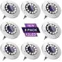Solar Ground Lights, Upgraded 12 LED Waterproof Solar Disk Lights, In-Ground Solar Lights Outdoor for Patio Pathway Garden Lawn Yard Driveway Deck Walkway (8 Pack White) Solar Ground Lights, Upgraded 12 LED Waterproof Solar Disk Lights, In-Ground Solar Lights Outdoor for Patio Pathway Garden Lawn Yard Driveway Deck Walkway (8 Pack White)