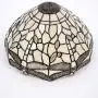 Tiffany Lamp Cream Stained Glass Crystal Bead Dragonfly Table Light W12H18 Inch S139 WERFACTORY Lamps Parent Friend Lover Living Room Bedroom Coffee Bar Study Office Desk Bedside Antique Craft Gifts