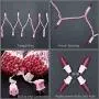 Pink LED Christmas Lights with Pink Wire, 66 Ft 200 LED UL Certified Same Color String Light, End to End Connectable Indoor & Outdoor Commercial Grade Holiday Lights Set (Pink)